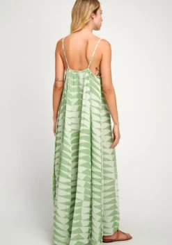 Fashion Pearl & Caviar Paros Maxi Dress