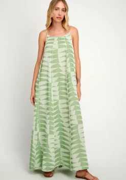 Fashion Pearl & Caviar Paros Maxi Dress