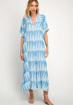 Online Pearl & Caviar Paros V Neck Kaftan