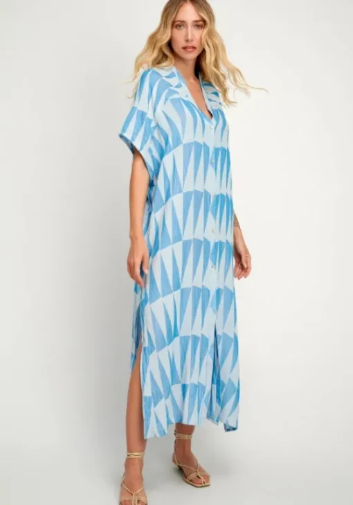 Online Pearl & Caviar Paros V Neck Kaftan