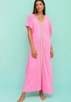 Online Pitusa Pima Abaya Kaftan Bubblegum