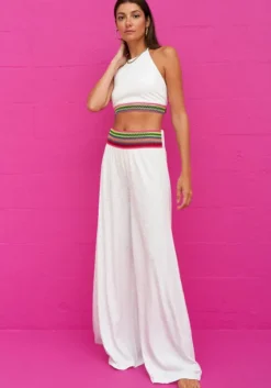 Outlet Pitusa Pima Halter Set White