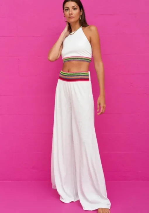 Outlet Pitusa Pima Halter Set White