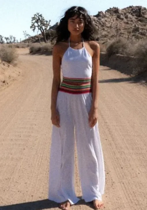 Outlet Pitusa Pima Halter Set White