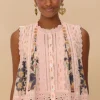 Best Farm Rio Pink Dream Garden Blouse PinkDream
