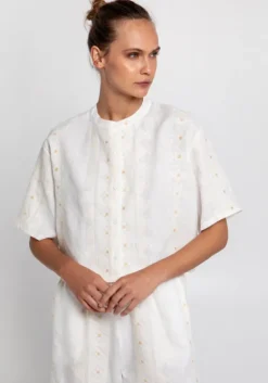 Sale Greek Archaic Kori Pixel Blouse