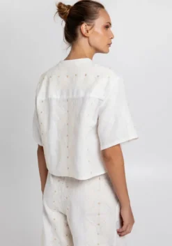 Sale Greek Archaic Kori Pixel Blouse