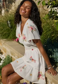 Clearance PQ Swim Polly Dress Waterlily