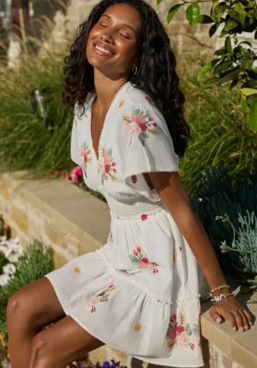 Clearance PQ Swim Polly Dress Waterlily