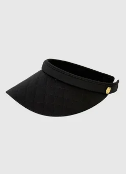 Discount Seafolly Quilted Visor Black