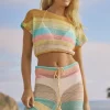 Online PQ Swim Renee Crop Top Floret