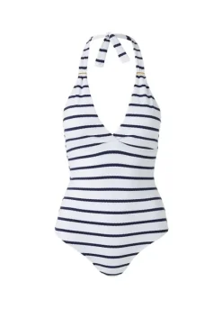 New Melissa Odabash Rimini Swimsuit Stripe