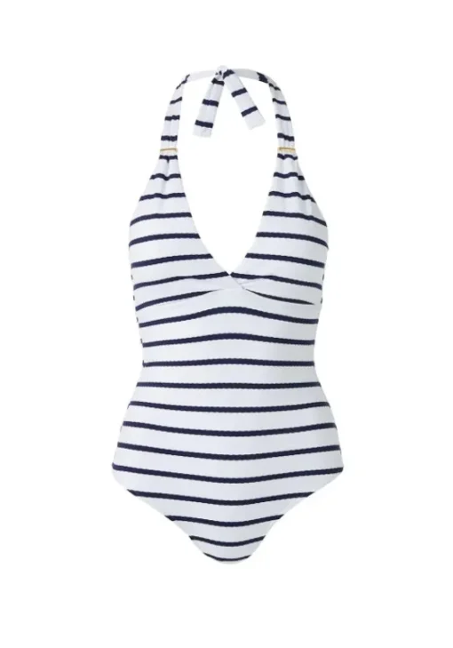 New Melissa Odabash Rimini Swimsuit Stripe