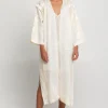 Fashion Greek Archaic Kori Roots Kimono Natural