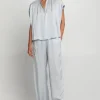 Online Greek Archaic Kori Roots Silky Trouser Silver