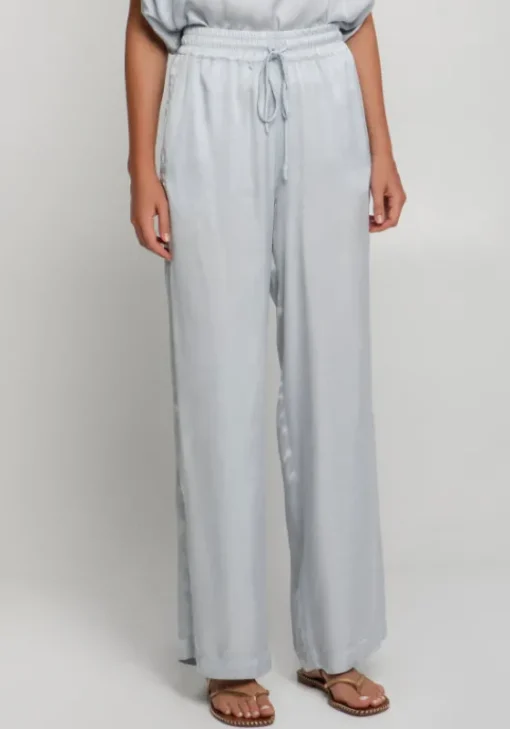 Online Greek Archaic Kori Roots Silky Trouser Silver