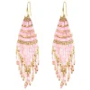 New Belle Mais Pas Que Marilyn Earrings Rose