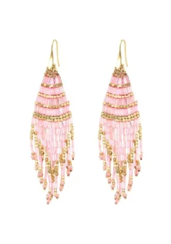 New Belle Mais Pas Que Marilyn Earrings Rose