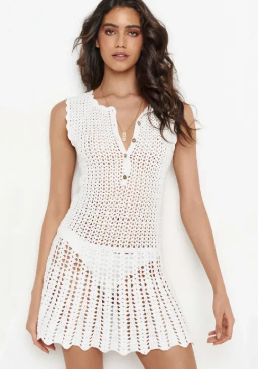Online Melissa Odabash Rosie Beach Dress White