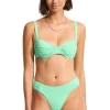 Discount Seafolly Ruched Underwire Bikini Mint