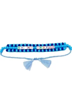 Discount De Siena Saint Tropez Beaded Resort Bracelet Blue