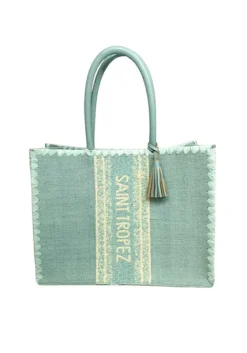 Hot De Siena Saint Tropez Jute Tote