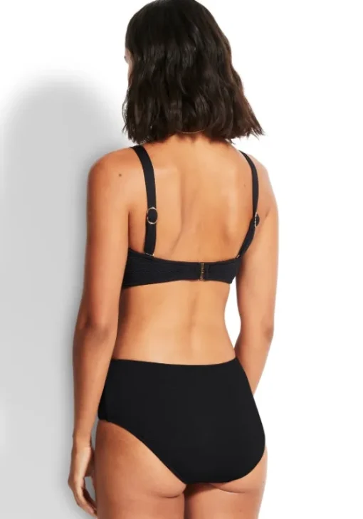 Sale Seafolly Seadive DD Tank Bikini Black