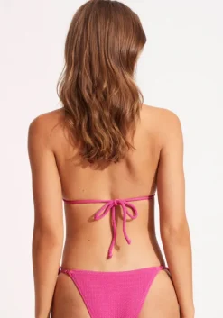 Fashion Seafolly Seadive Triangle Bikini Pink Fuchsia
