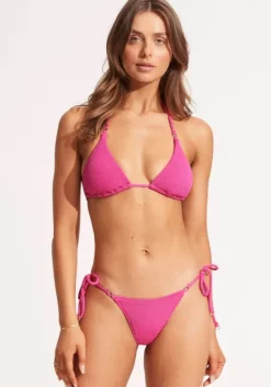 Fashion Seafolly Seadive Triangle Bikini Pink Fuchsia