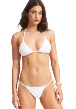 Fashion Seafolly Seadive Triangle Bikini White