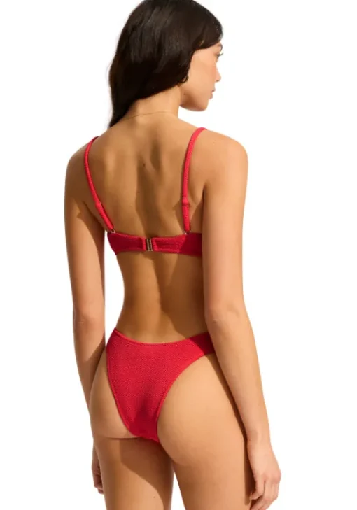 New Seafolly Seadive Underwire Bikini Chilli
