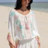 Fashion Miss June Sejla Kaftan White