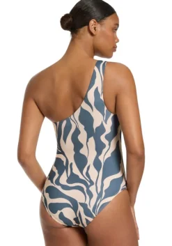 Discount JETS Swimwear One Shoulder Ring Swimsuit Sereno