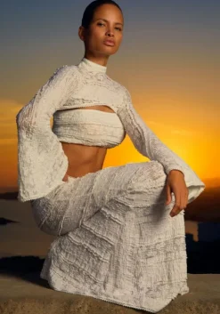 Discount Charo Ruiz Shir Skirt White