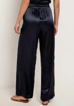 Discount Greek Archaic Kori Silky Trousers Navy