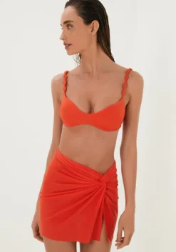 Best Vix Swimwear Solid Karen Mini Skirt