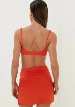 Best Vix Swimwear Solid Karen Mini Skirt