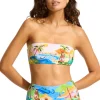 New Seafolly Bandeau Bikini South Pacific