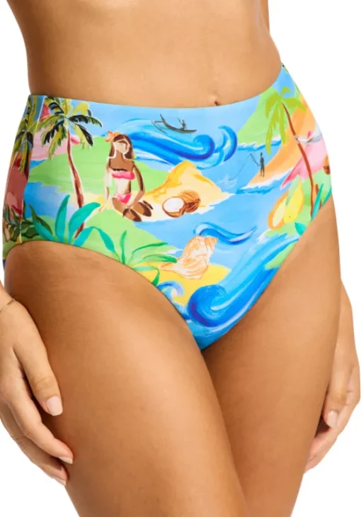New Seafolly Bandeau Bikini South Pacific