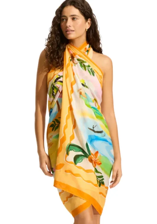 Sale Seafolly Sarong South Pacific