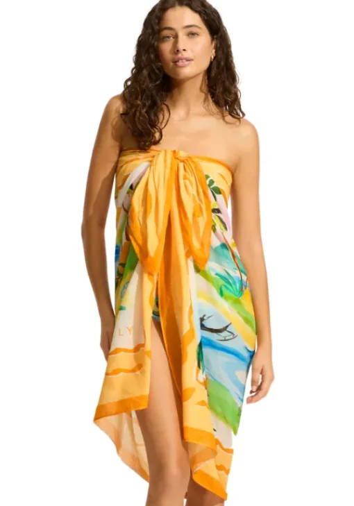 Sale Seafolly Sarong South Pacific