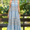 Online Pearl & Caviar Spetses Sleeveless Maxi Dress