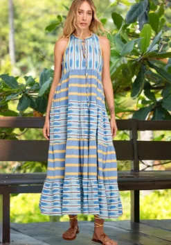 Online Pearl & Caviar Spetses Sleeveless Maxi Dress