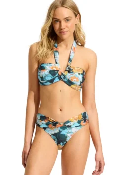 Best Seafolly Spring Festival Goddess Bikini True Navy Spring Festival True Navy