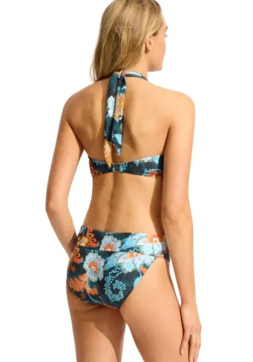 Best Seafolly Spring Festival Goddess Bikini True Navy Spring Festival True Navy