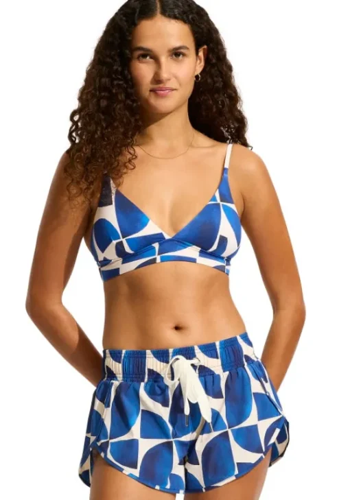 New Seafolly Sunray Boardshort Ultramarine SunrayUltramarine