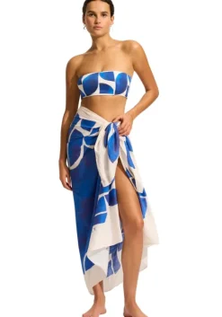 Clearance Seafolly Sunray Sarong Ultramarine SunrayUltramarine