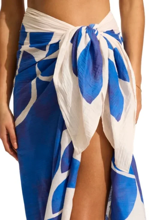 Clearance Seafolly Sunray Sarong Ultramarine SunrayUltramarine