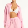 Hot Sea Level Sunset Short Pink