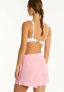 Hot Sea Level Sunset Short Pink